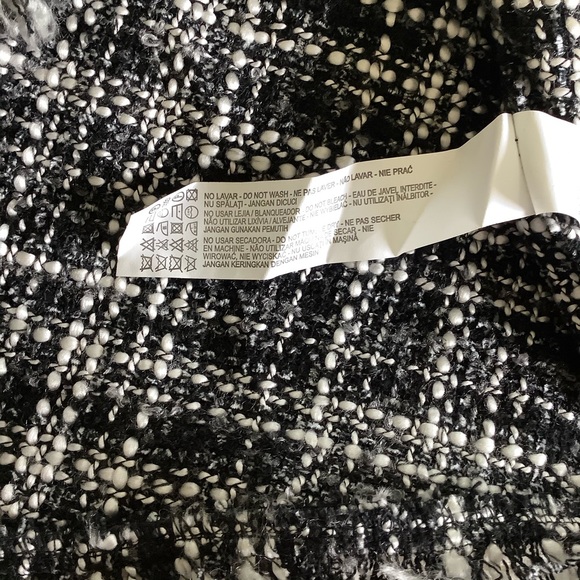 Zara plaid tweedy top - Picture 6 of 7